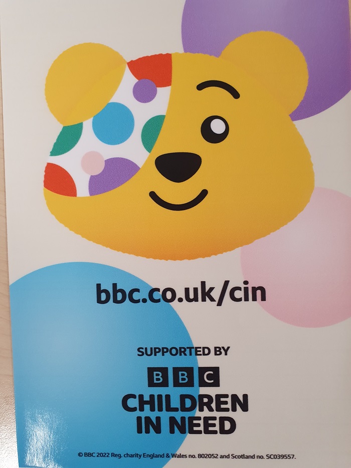 Supported by BBC children in need